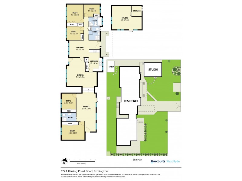 377A Kissing Point Road, Ermington NSW 2115 Floorplan