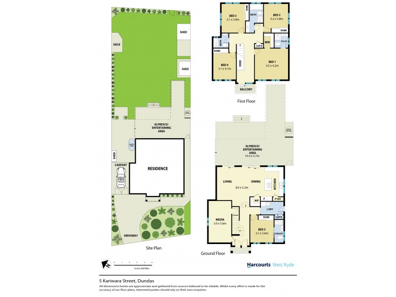 5 Kariwara Street, Dundas NSW 2117 Floorplan