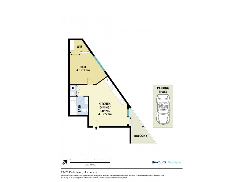 12/70-72 Park Road, Homebush NSW 2140 Floorplan