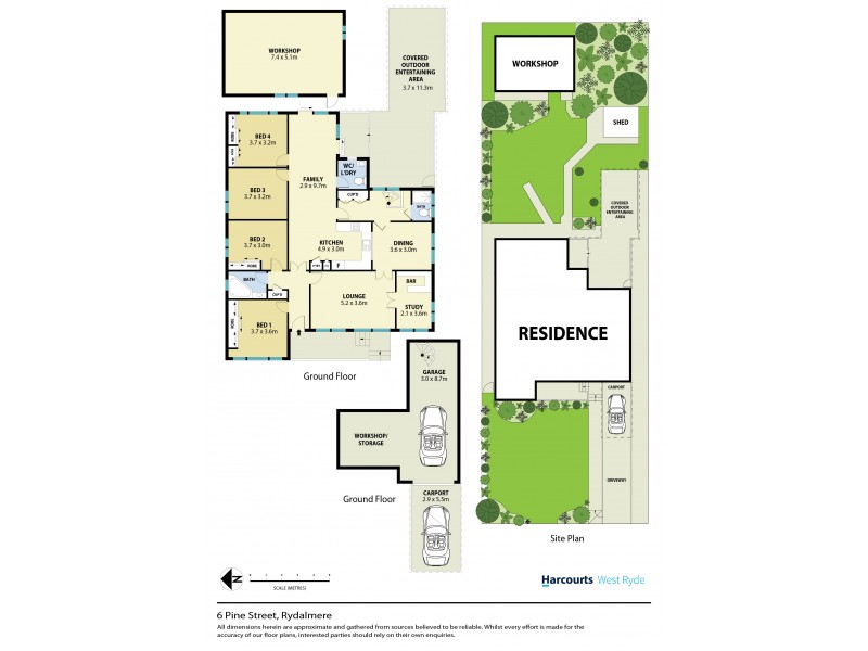 6 Pine Street, Rydalmere NSW 2116 Floorplan