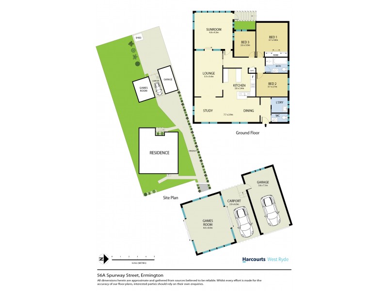 56A Spurway Street, Ermington NSW 2115 Floorplan