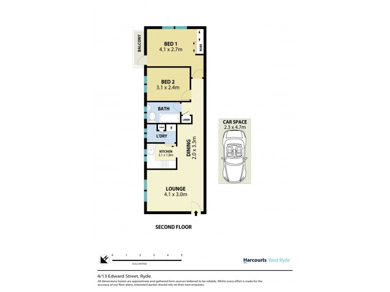 4/13 Edward Street, Ryde NSW 2112 Floorplan