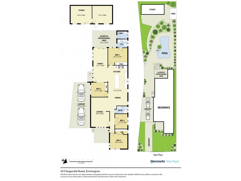 29 Fitzgerald Road, Ermington NSW 2115 Floorplan