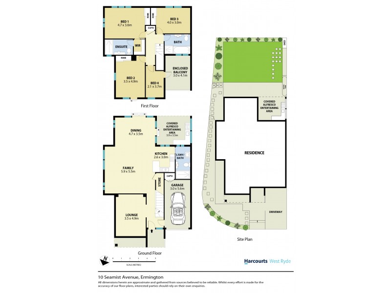 10 Seamist Avenue, Ermington NSW 2115 Floorplan