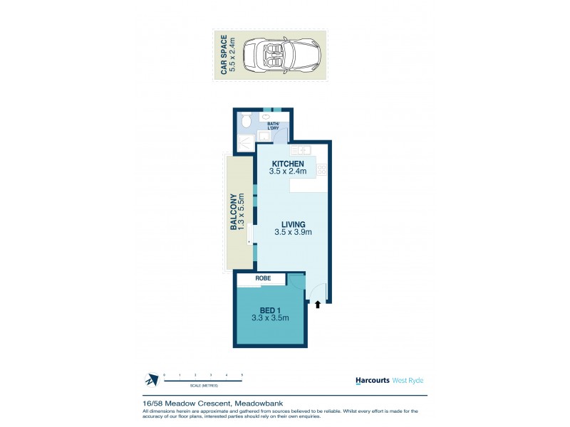 16/58 Meadow Crescent, Meadowbank NSW 2114 Floorplan
