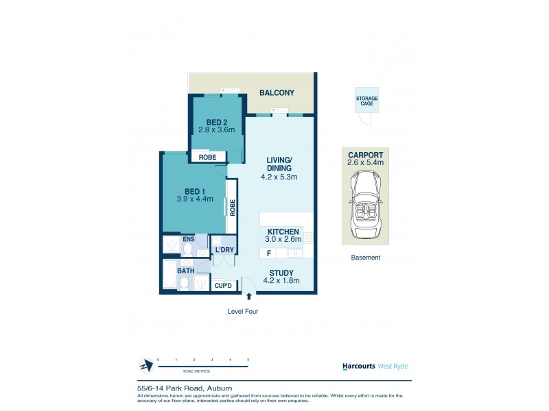 55/6-14 Park Road, Auburn NSW 2144 Floorplan