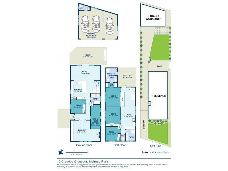19 Crowley Crescent, Melrose Park NSW 2114 Floorplan