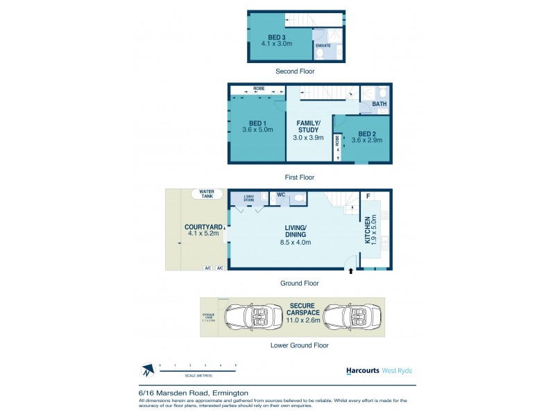 6/16 Marsden Road, Ermington NSW 2115 Floorplan