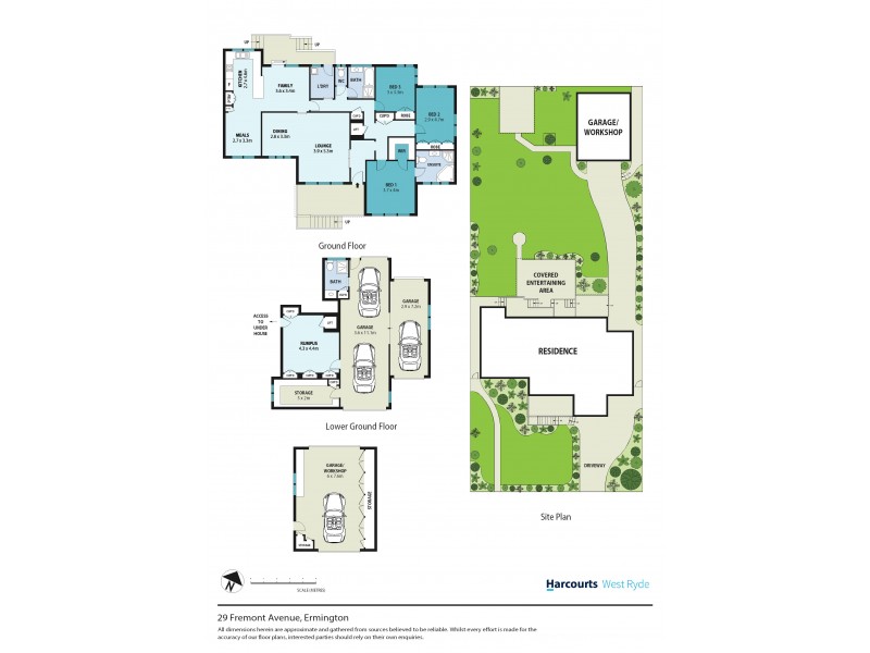 29 Fremont Avenue, Ermington NSW 2115 Floorplan