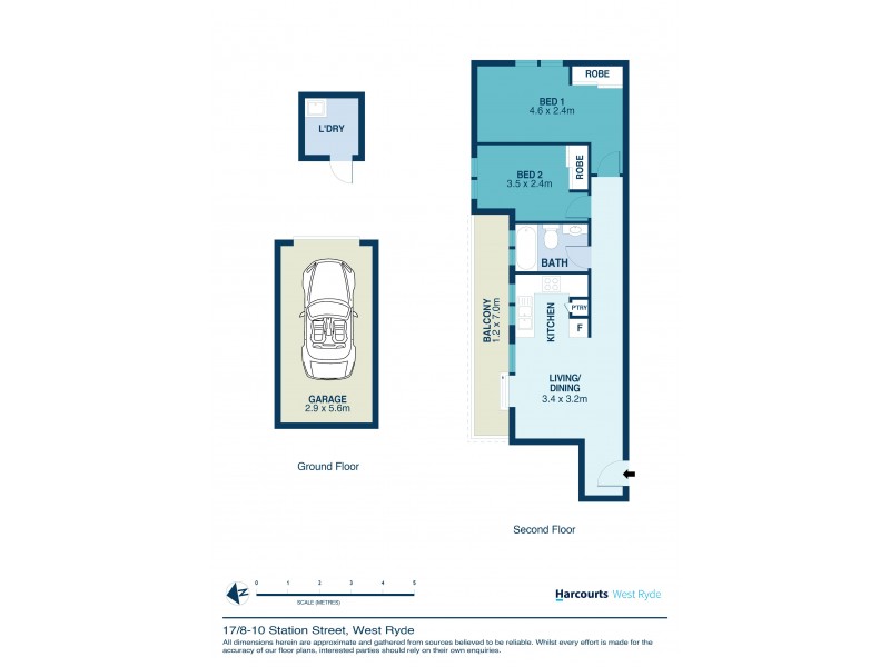 17/8-10 Station Street, West Ryde NSW 2114 Floorplan