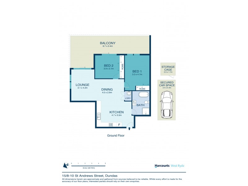 15/8-10 St Andrews Street, Dundas NSW 2117 Floorplan