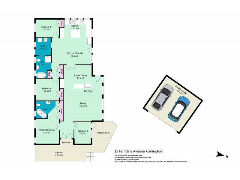 25 Ferndale Avenue, Carlingford NSW 2118 Floorplan