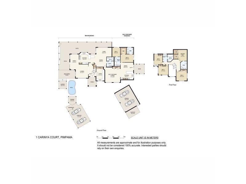 1 Carinya Court, Pimpama QLD 4209 Floorplan