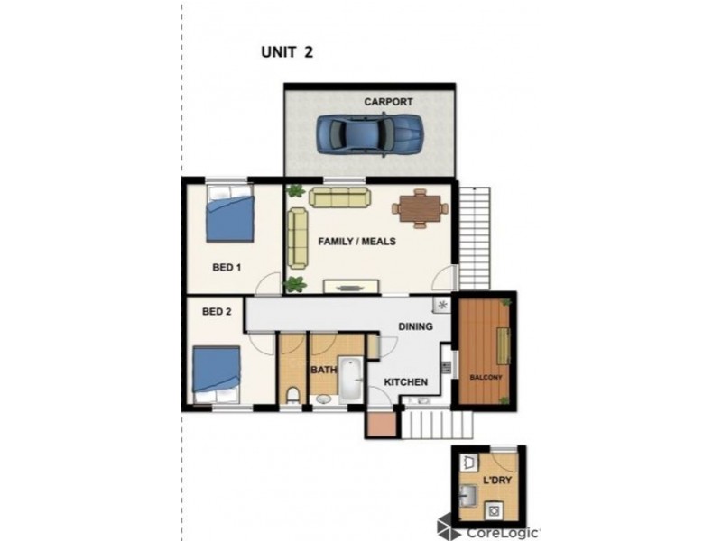 2/39 Defiance Road, Logan Central QLD 4114 Floorplan