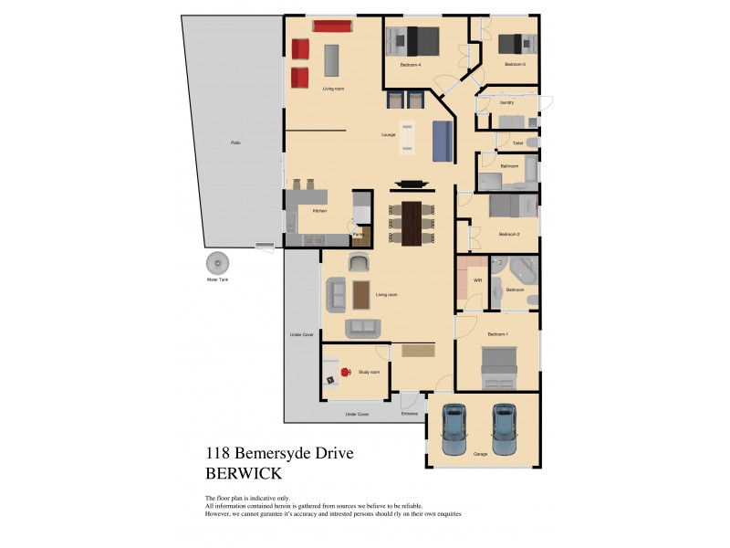 118 Bemersyde Drive, Berwick VIC 3806 Floorplan