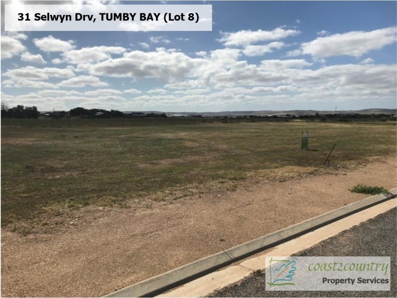 8, 9 or 10 Selwyn Drive, Tumby Bay SA 5605