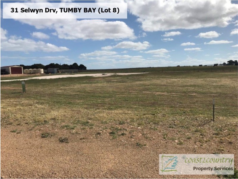 8, 9 or 10 Selwyn Drive, Tumby Bay SA 5605