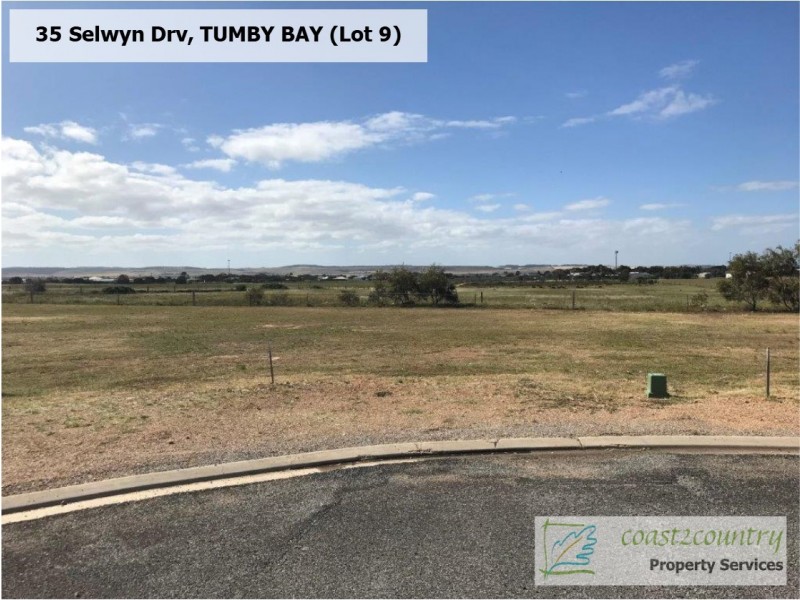 8, 9 or 10 Selwyn Drive, Tumby Bay SA 5605