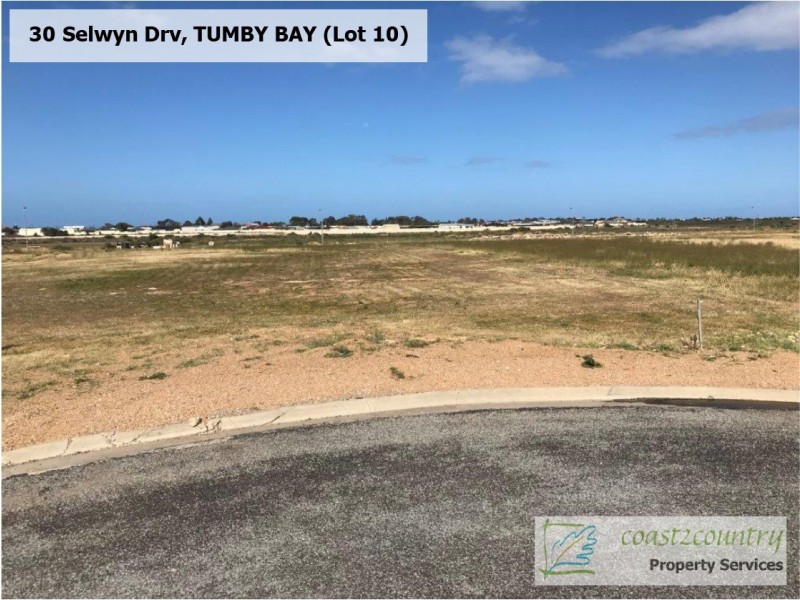 8, 9 or 10 Selwyn Drive, Tumby Bay SA 5605