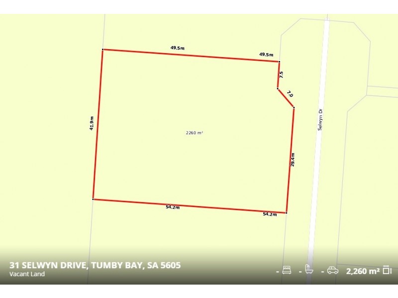 8, 9 or 10 Selwyn Drive, Tumby Bay SA 5605 Floorplan