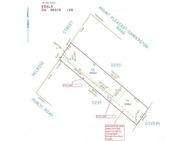 Lots 161 & 162 Melrose Street, Mount Pleasant SA 5235 Floorplan