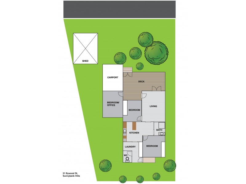 21 Bywood Street, Sunnybank Hills QLD 4109 Floorplan