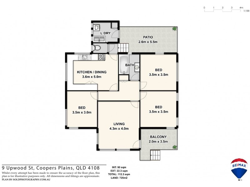 9 Upwood Street, Coopers Plains QLD 4108 Floorplan