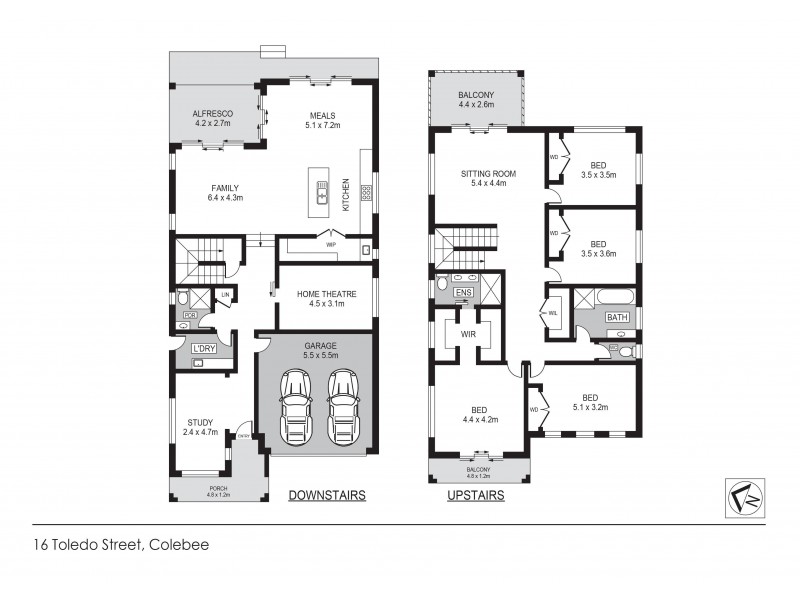 16 Toledo Street, Colebee NSW 2761 Floorplan