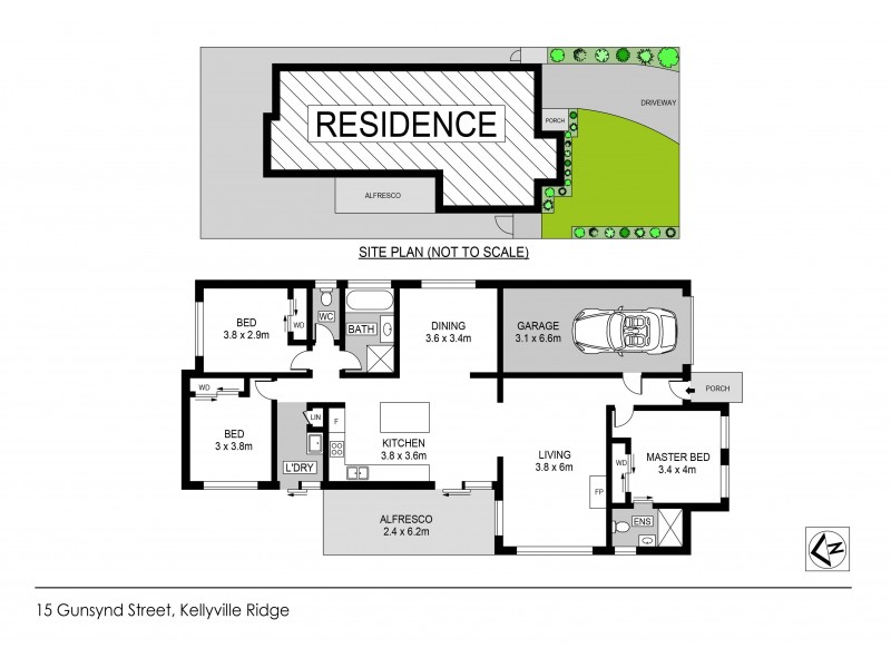 15 Guynsynd Street, Kellyville Ridge NSW 2155 Floorplan