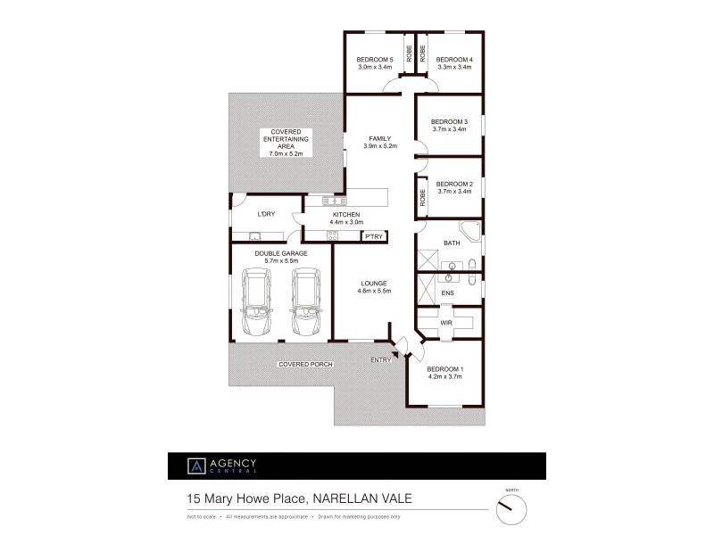 15 Mary Howe Place, Narellan Vale NSW 2567 Floorplan