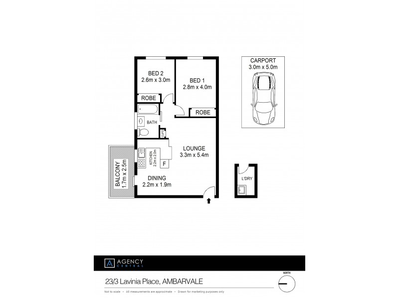 23/3 Lavinia Place, Ambarvale NSW 2560 Floorplan