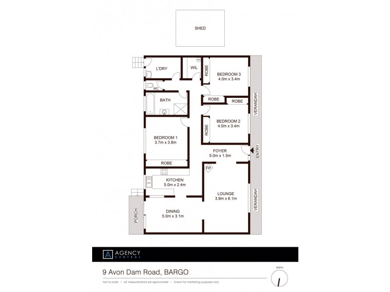 109 Avon Dam Road, Bargo NSW 2574 Floorplan