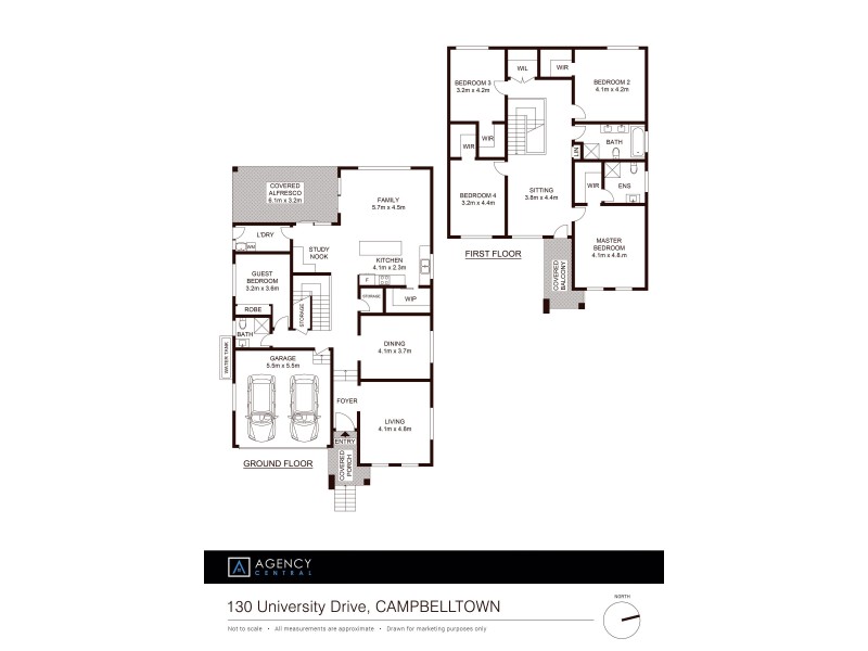130 University Drive, Campbelltown NSW 2560 Floorplan