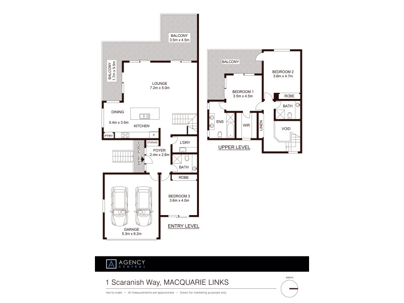 1 Scaranish Way, Macquarie Links NSW 2565 Floorplan