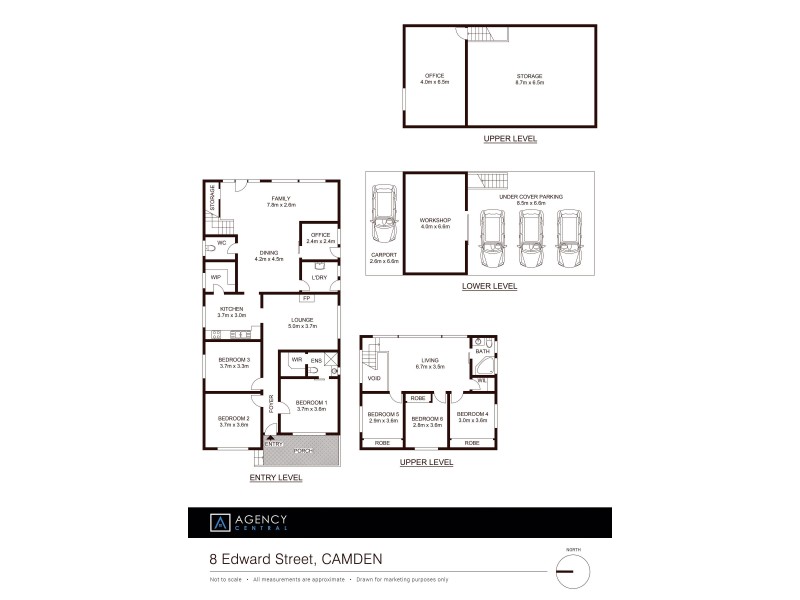 8 Edward Street, Camden NSW 2570 Floorplan