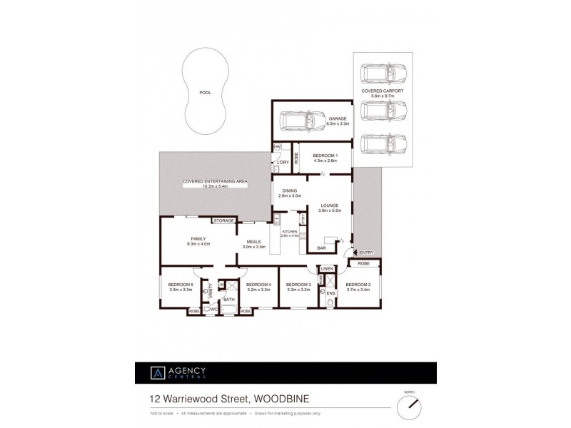 12 Warriewood Street, Woodbine NSW 2560 Floorplan