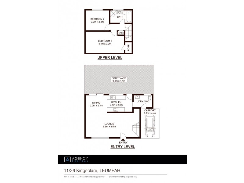 11/26 Kingsclare Street, Leumeah NSW 2560 Floorplan