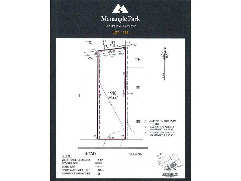 1118 Menangle Road, Menangle Park NSW 2563 Floorplan