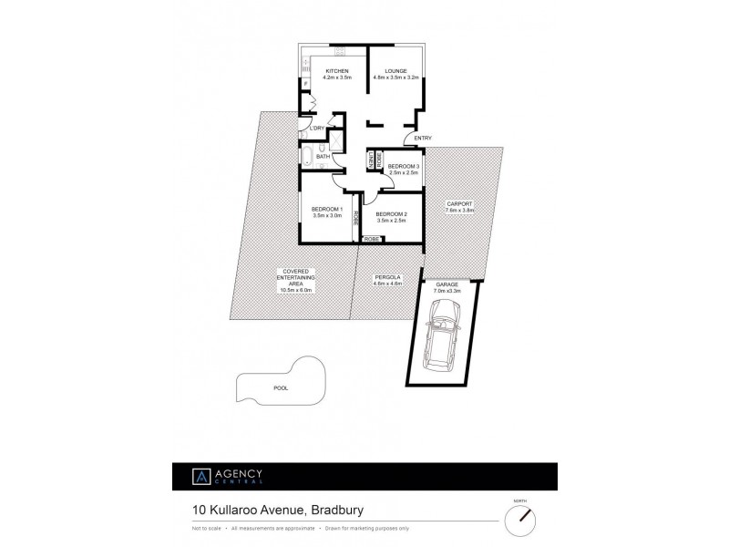10 Kullaroo Avenue, Bradbury NSW 2560 Floorplan