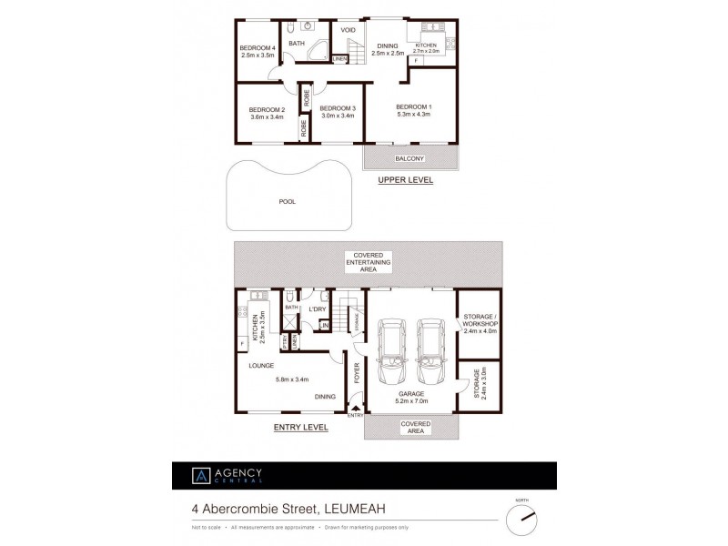 4 Abercrombie Street, Leumeah NSW 2560 Floorplan