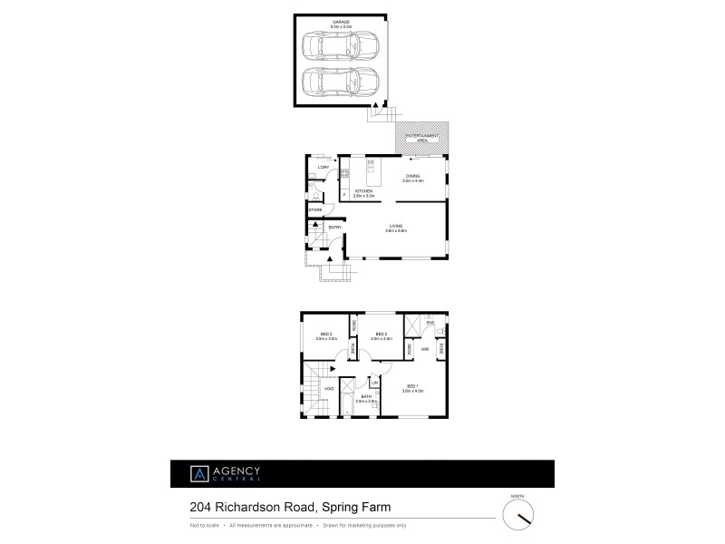 204 Richardson Road, Spring Farm NSW 2570 Floorplan