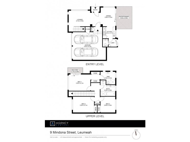 9 Mindona Street, Leumeah NSW 2560 Floorplan