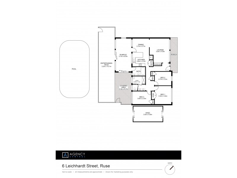 6 Leichhardt Street, Ruse NSW 2560 Floorplan
