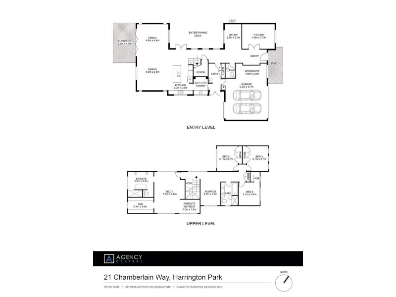 21 Chamberlain Way, Harrington Park NSW 2567 Floorplan