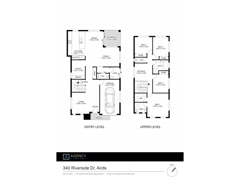 340 Riverside Drive, Airds NSW 2560 Floorplan