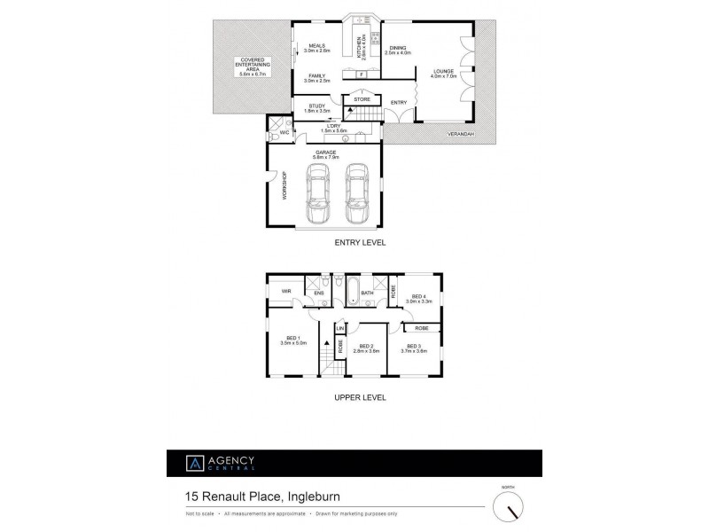 15 Renault Place, Ingleburn NSW 2565 Floorplan
