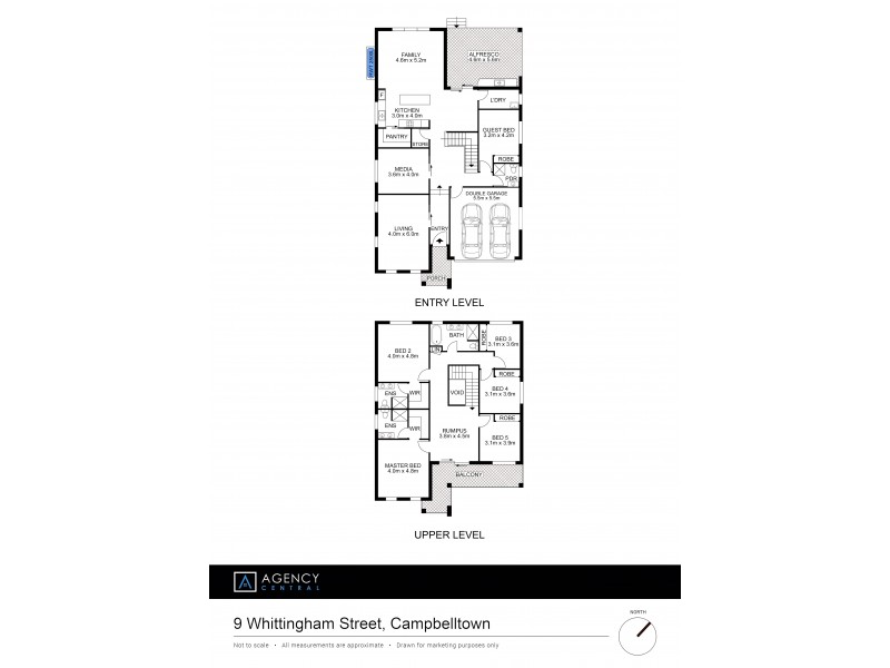9 Whittingham Street, Campbelltown NSW 2560 Floorplan