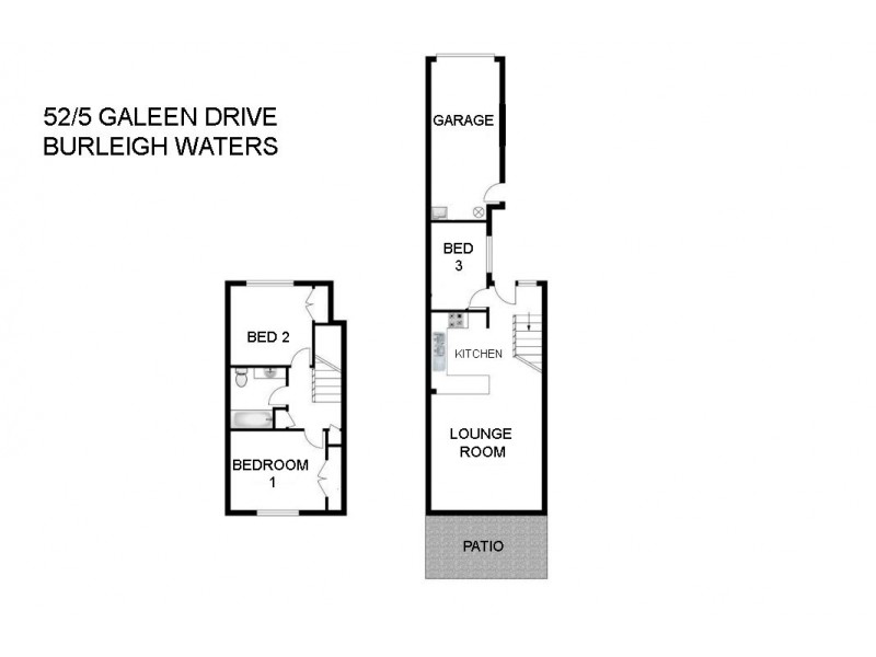 52/5 Galeen Drive, Burleigh Waters QLD 4220 Floorplan