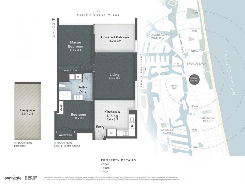 104/25 Surf Parade, Broadbeach QLD 4218 Floorplan