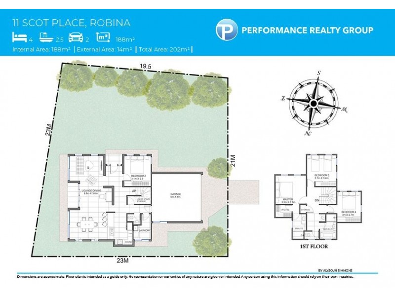 11 Scots Place, Robina QLD 4226 Floorplan